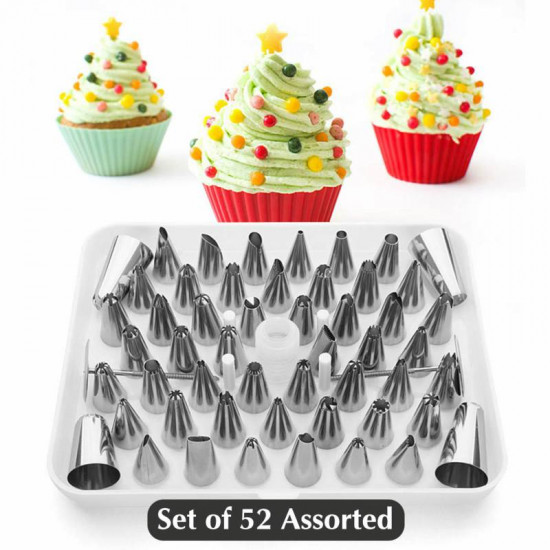 Cake icing 2025 nozzles set